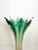 Large Italian Green and Transparent Vase, Italy, 1950 For Sale - Image 4 of 12