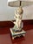 Mid-Century Modern Vintage Porcelain Cherub Table Lamp For Sale - Image 3 of 14