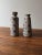Blue Mid-Century 615/25 and 617/28 Vases from Spara Schamotte Keramik, Set of 2 For Sale - Image 8 of 9