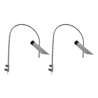 Tharsis Wall Lights attributed to LP Oliva for Fase, 1970, Set of 2 For Sale