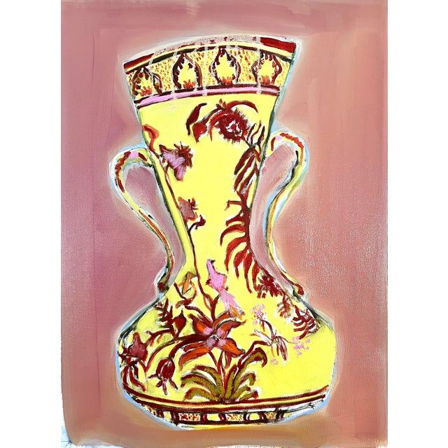 Vase Painting "Variation on a Vase No. 7" by Shann Spishak For Sale - Image 4 of 4