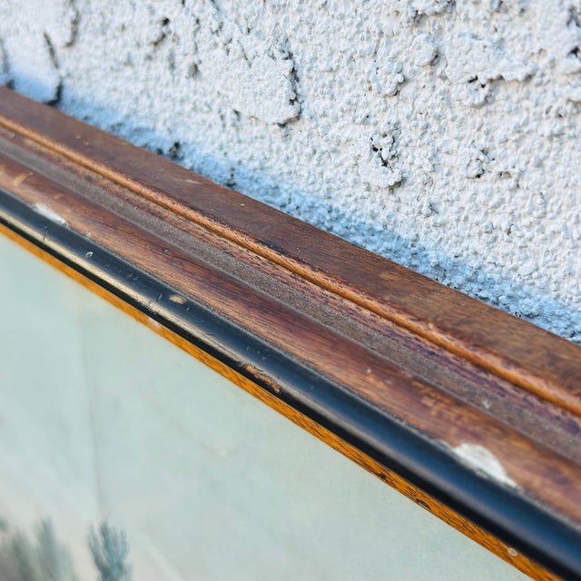 Late 1900s N Currier Framed Lithograph: "American Country Life May Morning" Reproduction For Sale - Image 14 of 18