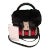 NWT The Volon Red Sequin & Black Fur Great Box Bag For Sale