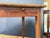 19th Century French Farm Table of Cherry With Two Drawers For Sale - Image 5 of 9