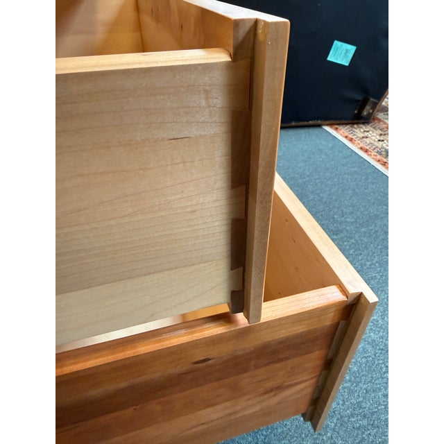 Copeland for Vermont Furniture Designs Larssen Double Dresser, Natural Maple For Sale - Image 9 of 12