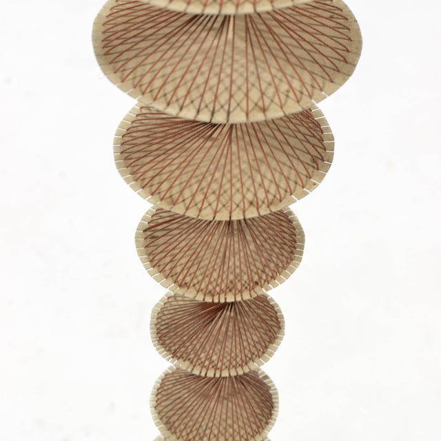 Abstract Geometric Sculpture in Steel and String For Sale In Chicago - Image 6 of 9