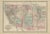 Antique Map of California, Utah, Nevada, Colorado, New Mexico & Arizona 1872 For Sale