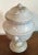 18th Century Italian Tin Glaze Faience Pottery Covered Urn Vase For Sale - Image 4 of 11