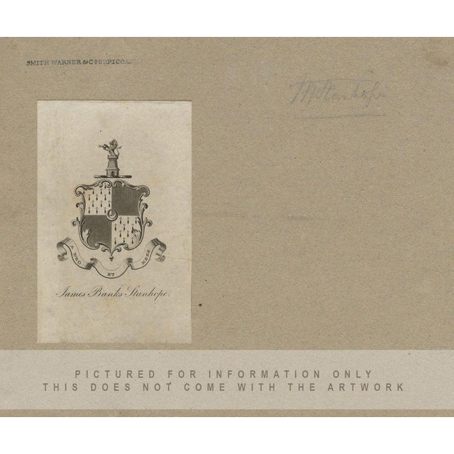 James Hamilton Stanhope, Heidelberg Castle from the Neckar, 1819, Watercolour For Sale - Image 4 of 5