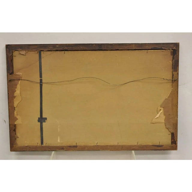 Early 20th Century Antique Maxfield Parrish Framed Lithograph Print "Daybreak" House of Art Ny 5484 For Sale - Image 10 of 12