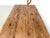 Small Vintage Farmhouse Table with Tapered Legs in Pine, 2010s For Sale - Image 11 of 15