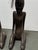 Late 20th Century African Male + Female Figure Carved Sculptures, Pair For Sale - Image 10 of 12
