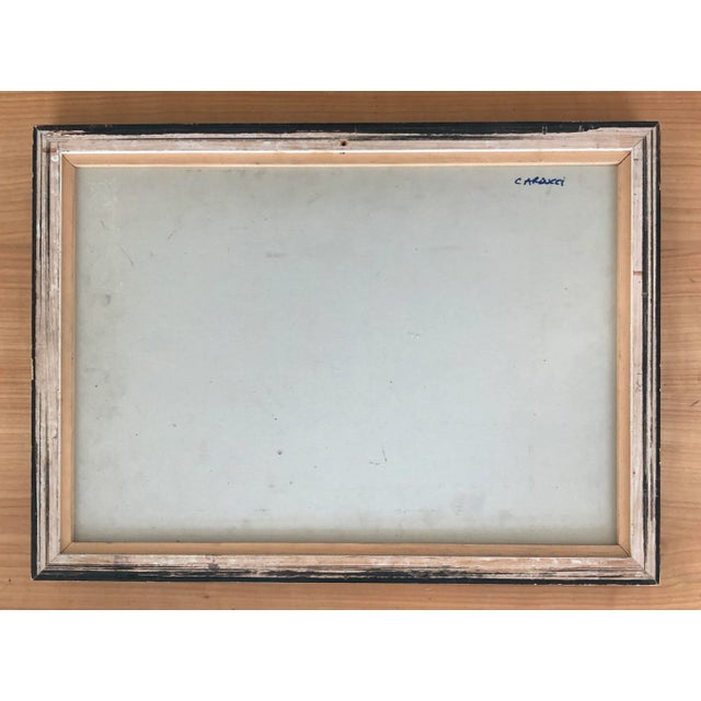 Adolfo Carducci, Still Life with Fruits, Oil on Cardboard, Framed For Sale - Image 8 of 9