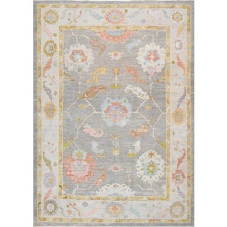 Pasargad Turkish Oushak Wool Area Rug- 9' 9" X 13' 8" For Sale