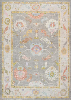 Pasargad Turkish Oushak Wool Area Rug- 9' 9" X 13' 8"