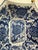 Chinoiserie Blue & White Chinoiserie Porcelain Cachepot / Decorative Planter – 9” Square Floral Motif For Sale - Image 3 of 5