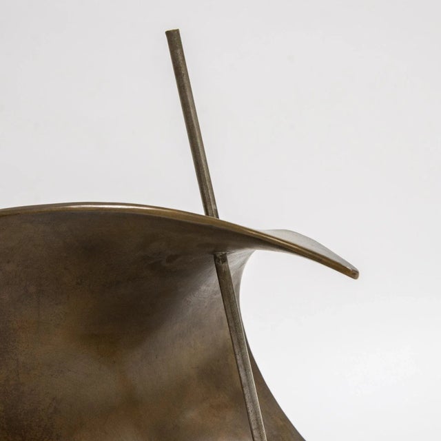 Franco Asco, Forma Evoluzione 80, 1957, Bronze & Stone For Sale - Image 6 of 9