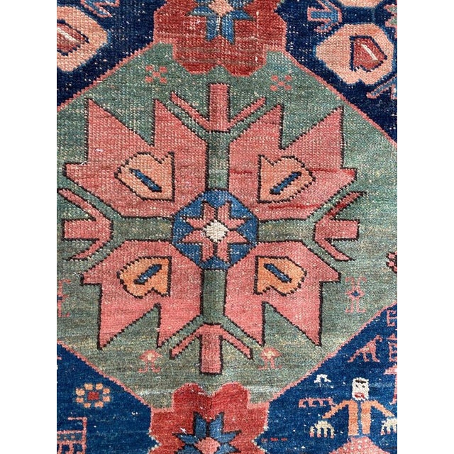 Antique Kurdish Rug, 1890s For Sale - Image 4 of 14