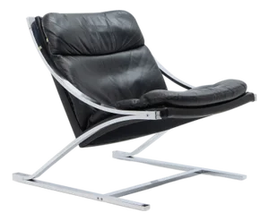 Zeta Armchair by Paul Tuttle for Strässle International, Switzerland, 1970s