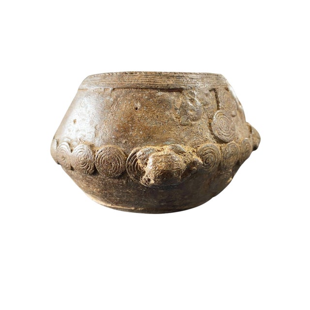 Bronze Exquisite Vintage Bronze Turtles Bracelet Gan Burkina Faso 5" W For Sale - Image 8 of 9