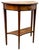 Late 19th Century Small Antique Rosewood Demi Lune Side Table, 1890 For Sale - Image 5 of 17