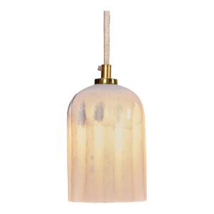 Matthew Izzo Home Alabaster Pendant Light