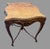 Antique French Louis XV Style Marble Top Carved Walnut Center Side Table Description: Add timeless elegance to your home...