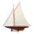 Vintage Coastal Scale Model of Sail Boat For Sale