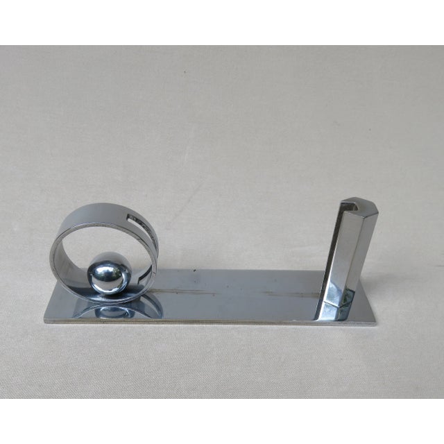 Vintage Art Deco French Chrome Picture Frames For Sale - Image 12 of 17