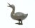 Vintage Large Brass Duck Figurine For Sale - Image 9 of 11