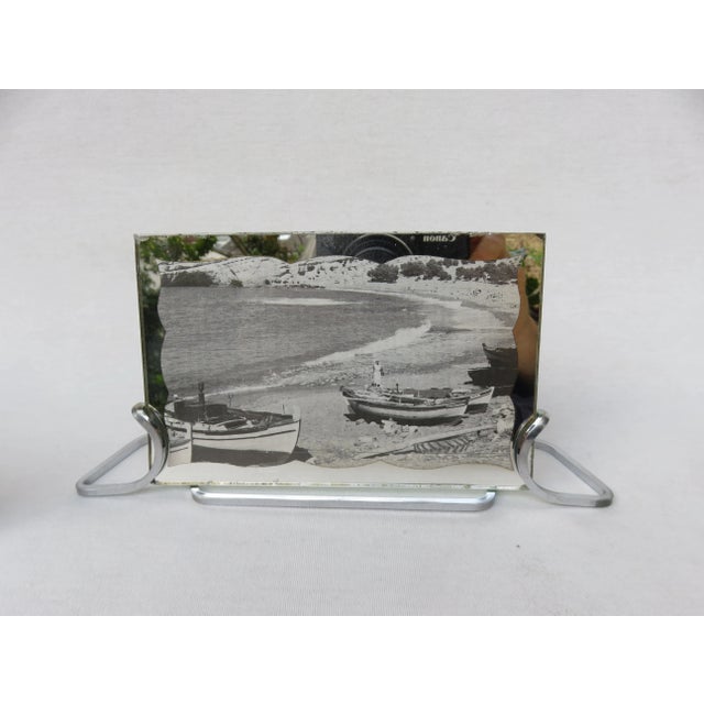 Art Deco Chrome Picture Frames, 1920s, Set of 5 For Sale - Image 10 of 18