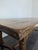 Light Oak Farmhouse Table For Sale - Image 5 of 7