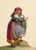 An original c.1820s watercolour painting – Michela de Vito, Costume di Sessano, Province of Molise in the Kingdom of...
