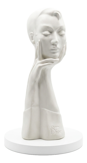 Christian Dior, Mannequin Bust Sculpture, Plaster