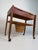 Wood Mid-Century Modern Danish Teak Side Table with Woven Basket, Denmark, 1960s For Sale - Image 7 of 8