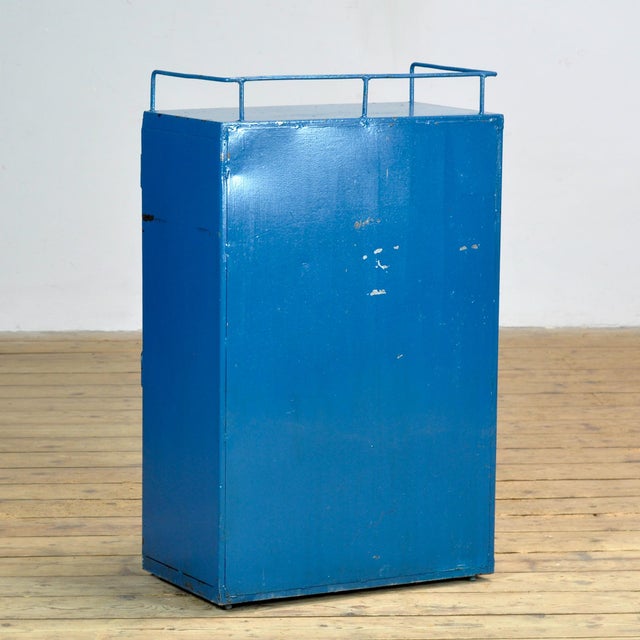 Industrial Four-Drawer Cabinet, 1970s For Sale - Image 12 of 13
