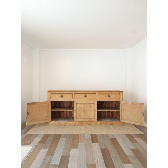 Dimensions:22"D x 86.25"W x 38.5"H Shelves (top to bottom) 12.25"H x 19.5"D 11.75"H x 19.5"D One continuous shelf 82.5"W A...