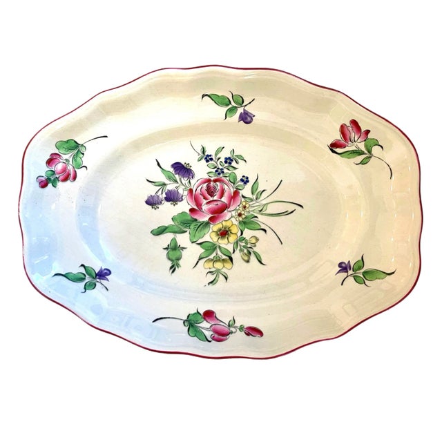 Ancienne Vaisselle K&G Lunéville En Faïence - Service De Table Français 19e