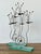 Vintage Postmodern Three Candle Candelabra After Tony Evans - A Pair For Sale - Image 12 of 12