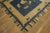 1900s Beige Background Dragon Geometric Pattern Antique Chinese Peking Rug For Sale - Image 9 of 11