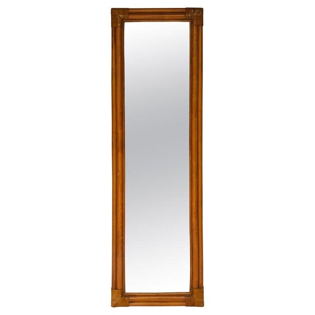 Bamboo Mirror Chairish