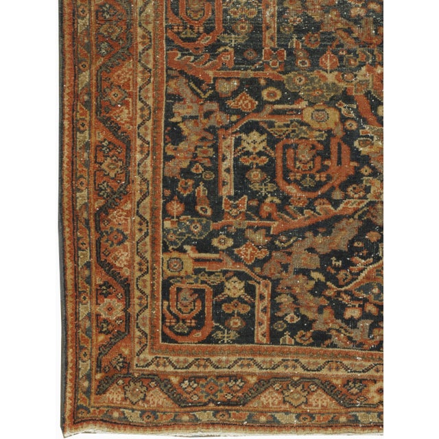 Vintage Distressed Area Rug 4ft 6in X 6ft 7in For Sale In New York - Image 6 of 8