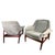 For sale is this vintage Pair of Midcentury George Tanier Selection Danish Lounge Chairs. The chairs have a great form and...