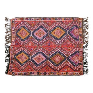 Turkish Hand Knotted Wool Rug, 5'9''x7'2'' For Sale