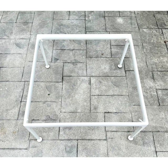 1960s White Richard Schultz 1966 Collection Cocktail Outdoor Table for Knoll For Sale - Image 5 of 9
