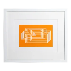 Josef Albers, Syntax - P1, F31, I2 , Geometric Abstract Screenprint