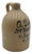 Antique A. Pirola Blue Stoneware Crock Jug For Sale