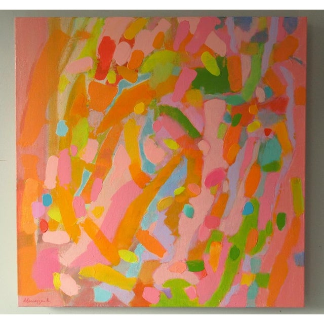 Textile Spring Equinox by Anne Carrozza Remick For Sale - Image 7 of 7