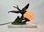 Art Deco French Table Lamp with Swift Figurine, 1930s For Sale - Image 4 of 11