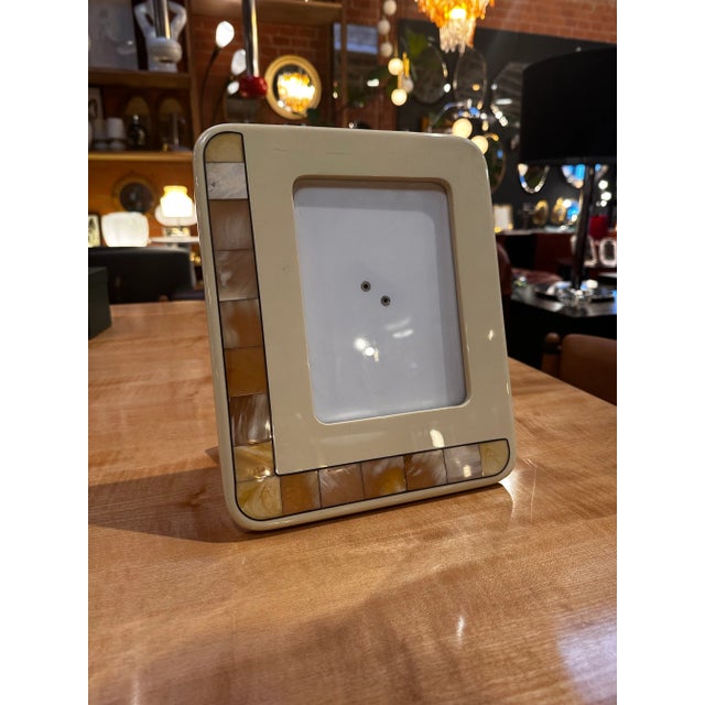 1980s Vintage Italian Rectangular Picture Frame 1980s For Sale - Image 5 of 7